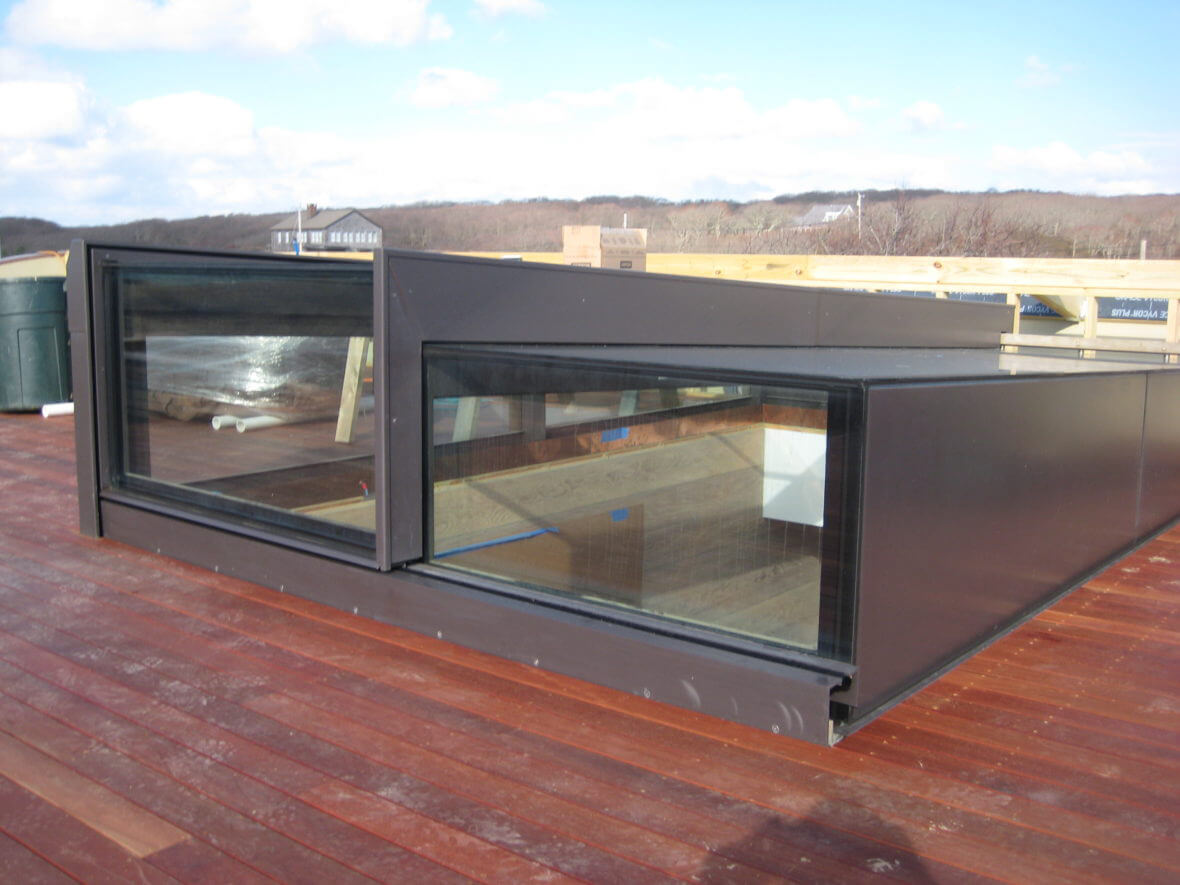 Sliding rooflight